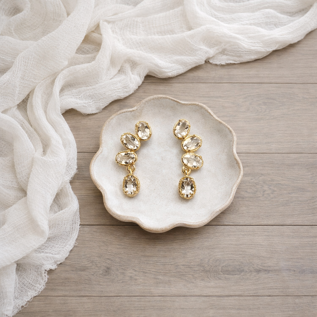 Boucles Albane blanches