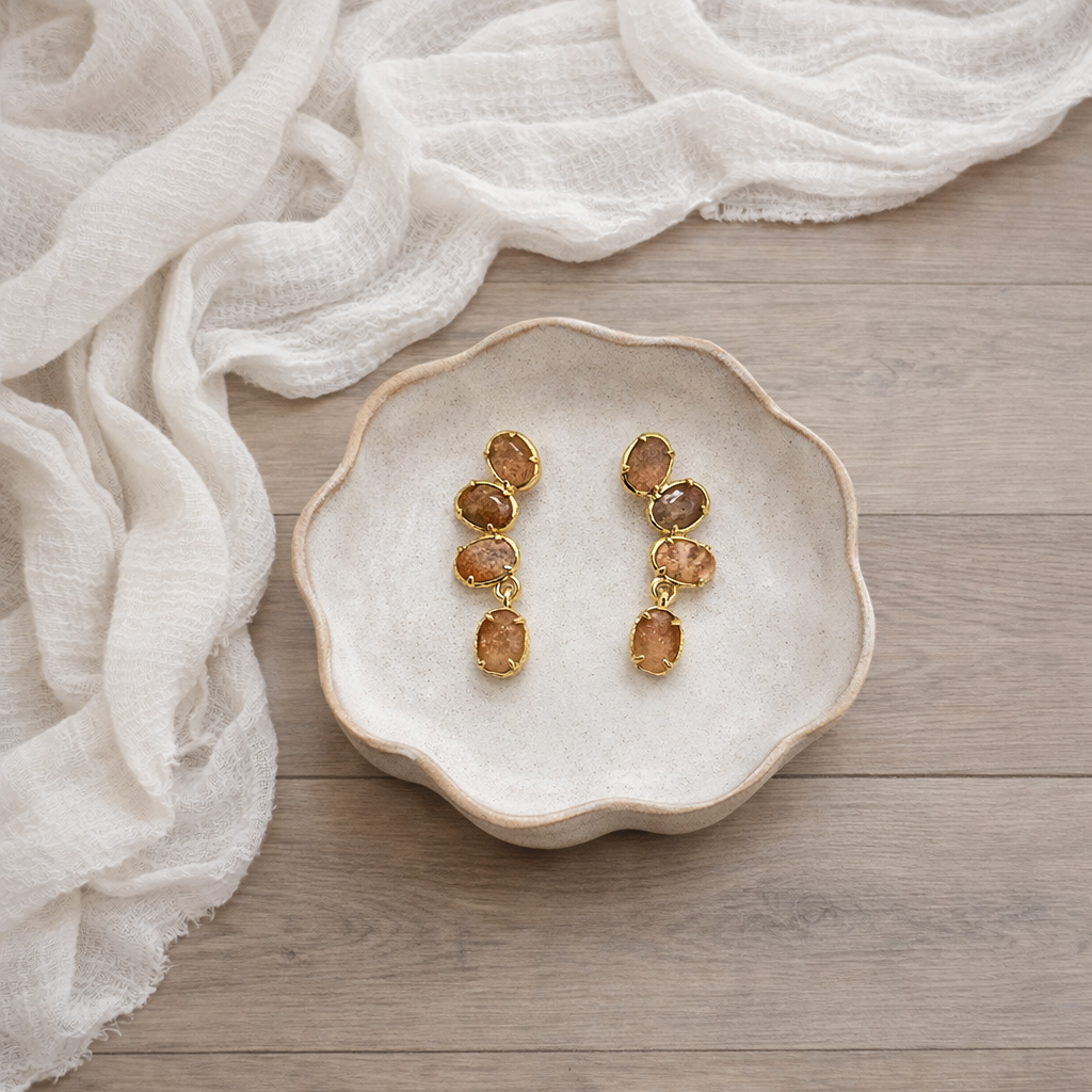 Boucles Albane roses
