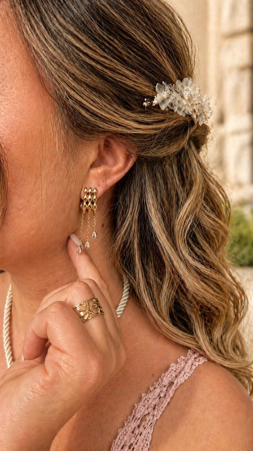 Boucles d'oreilles Luna