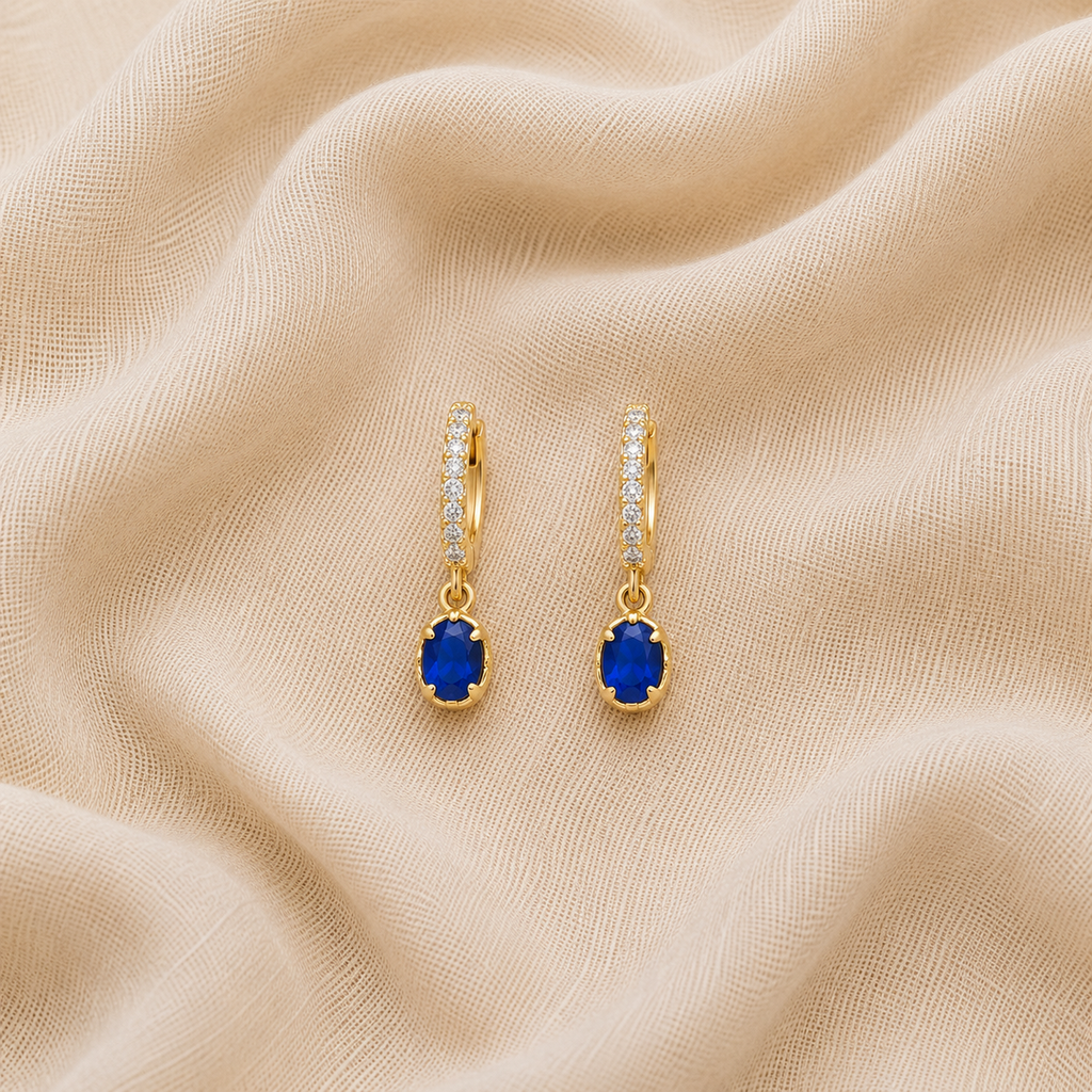 Boucles Margot bleues