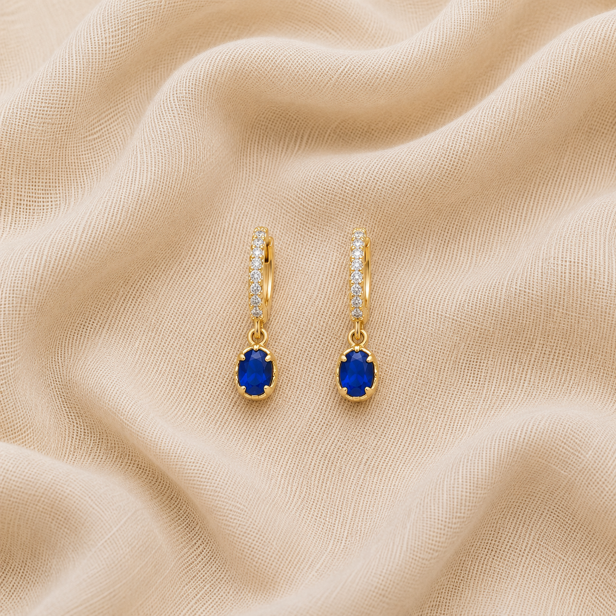 Boucles Margot bleues