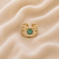 Bague Nina amazonite
