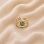 Bague Nina amazonite