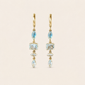 Boucles pendantes bleues Mia – Soleina