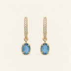 Boucles Margot bleues – Soleina