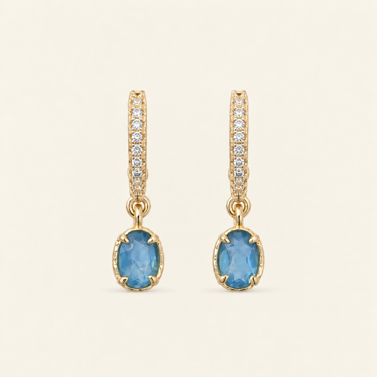 Boucles Margot bleues – Soleina