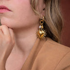 Boucles d'oreilles Romane