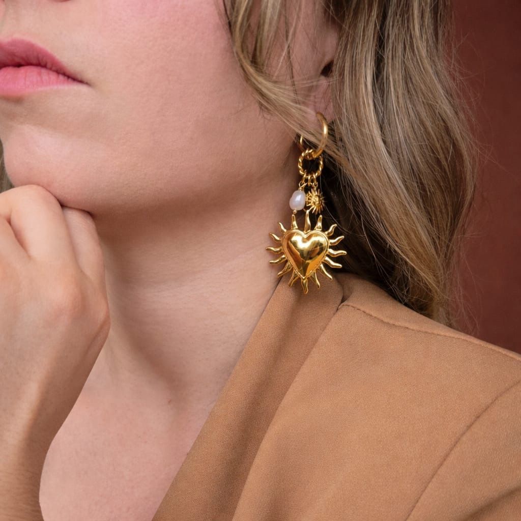 Boucles d'oreilles Romane