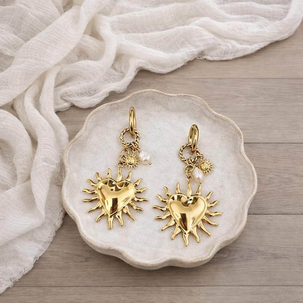Boucles d'oreilles Romane