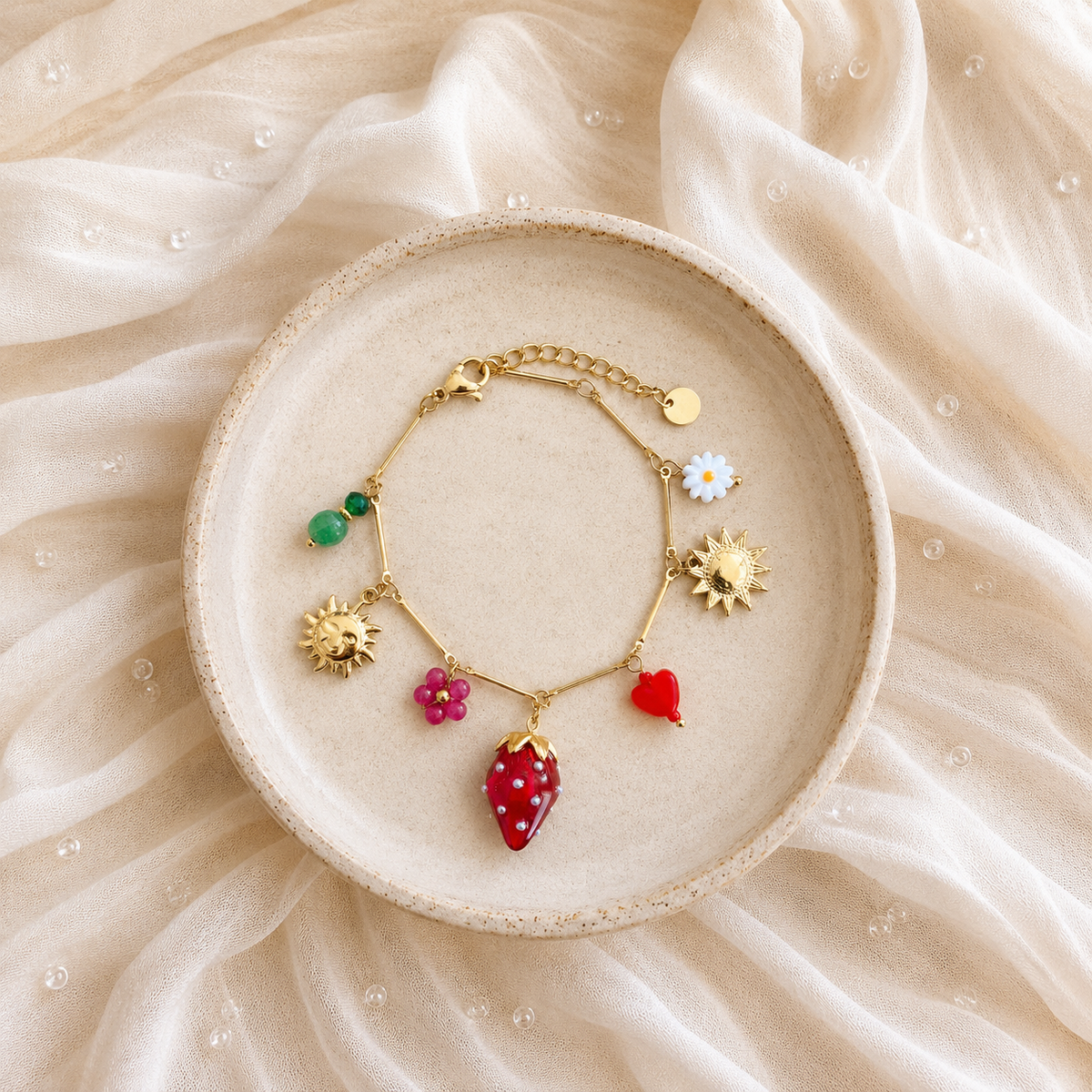 Bracelet fraise – Soleina