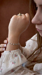Bracelet Aurélie argenté