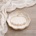 Bracelet Aurélie rose