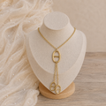 Sautoir maille marine large doré – Soleina