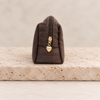 Trousse de toilette chocolat – Soleina