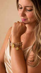 Bracelet triple coquillages