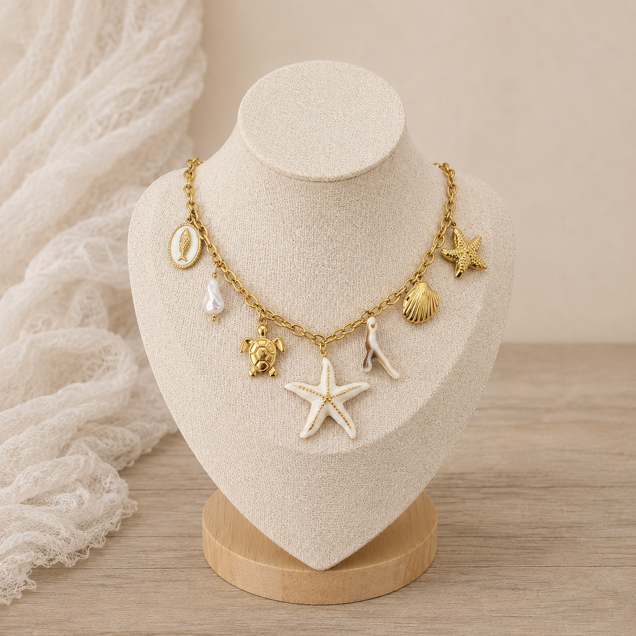 Collier étoile de mer