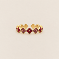 Bague Malia trèfles roses – Soleina