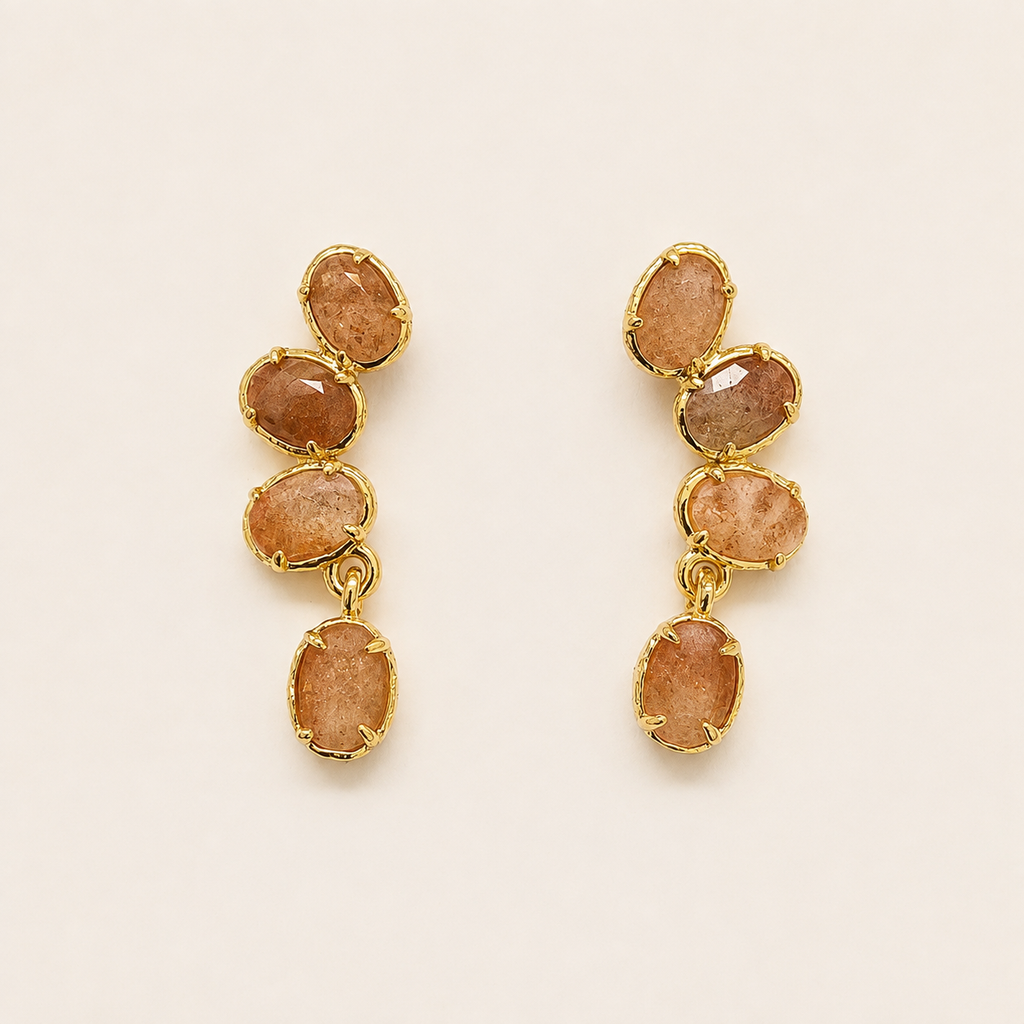 Boucles Albane roses – Soleina
