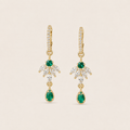 Boucles Nuria vertes – Soleina