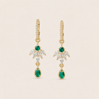 Boucles Nuria vertes – Soleina