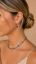 Boucles Margot bleues