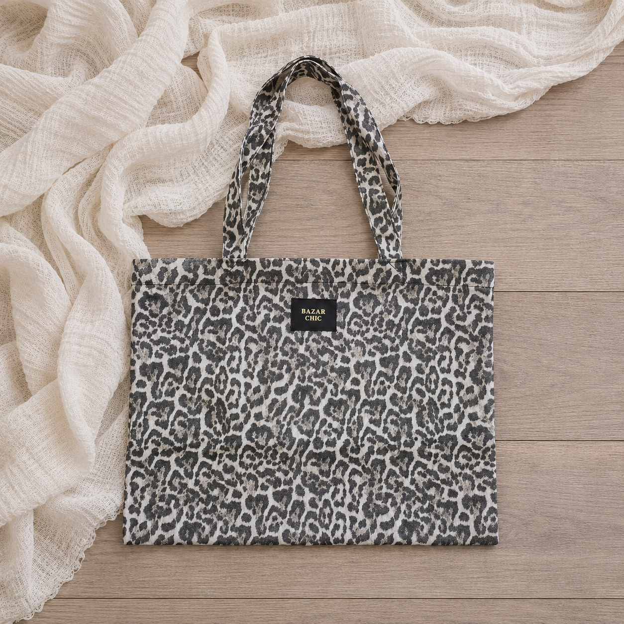 Sac cabas Evy léopard